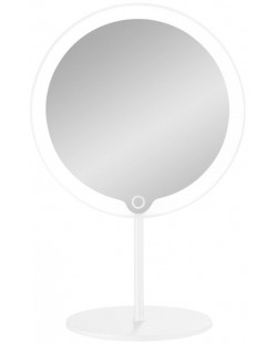 LED Увеличително огледало Blomus - Modo, IP44, 14 x 20 x 34.5 cm, черно