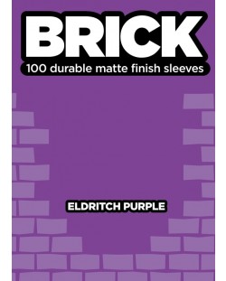 Legion Standard Size "Brick Sleeves" - Eldritch Purple (100)