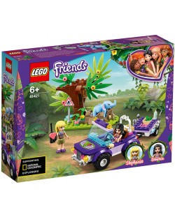 Конструктор Lego Friends - Спасяването на бебето слон в джунглата (41421)