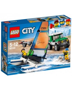 Конструктор Lego City - 4 x 4 с катамаран (60149)