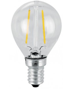 LED крушка Vivalux - GF45, E14, 4W, 3000K, филамент