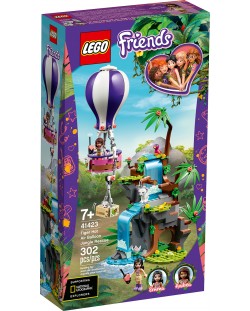 Конструктор Lego Friends - Спасяването с балон на тигъра в джунглата (41423)