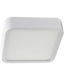 LED квадратно осветително тяло Vivalux - Hugo 4001, 24 W, 22.5 x 22.5 x 3.5 cm, бяло