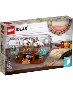 Конструктор Lego Ideas - Ship in a Bottle (21313)