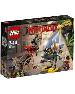Конструктор Lego Ninjago - Нападение на пираня (70629)