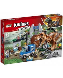 Конструктор Lego Juniors - Бягство на тиранозавър (10758)