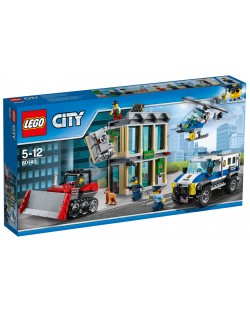 Конструктор Lego City - Взлом с булдозер (60140)