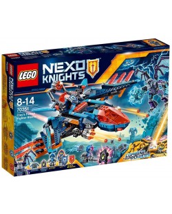 Конструктор Lego Nexo Knights - Бойният бластер на Clay (70351)