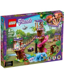Конструктор Lego Friends - Спасителна база в джунглата (41424)