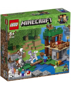 Конструктор Lego Minecraft - Нападение на скелет (21146)