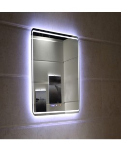 LED Огледало за стена Inter Ceramic - ICL 1799, 60 x 80 cm, синьо