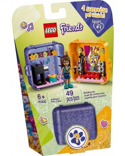 Конструктор Lego Friends - Кубът за игра на Andrea (41400)