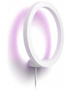 LED аплик Philips - Hue Sana, IP20, 20W, бял