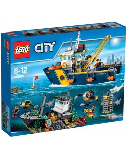 Конструктор Lego City - Изследователски кораб - Морско дъно (60095)