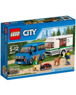 Конструктор Lego City - Каравана и микробус (60117)