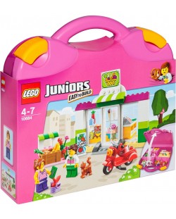 Lego Juniors: Комплект в куфарче - Супермаркет (10684)