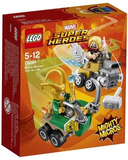 Конструктор Lego Super Heroes - Mighty Micros: Thor vs. Loki (76091)