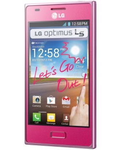 LG Optimus L5 - розов