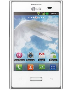 LG Optimus L3 - бял