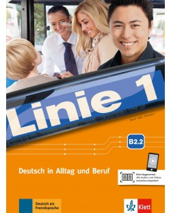 Linie 1 B2.2 Kurs- und Ubungsbuch mit audios un dvideos