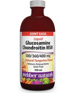 Liquid Glucosamine Chondroitin MSM, 500 ml, Webber Naturals