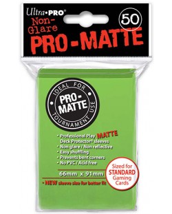 Ultra Pro Card Protector Pack - Standard Size - Светлозелени, матови