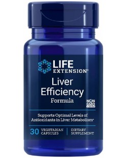 Liver Efficiency Formula, 30 веге капсули, Life Extension