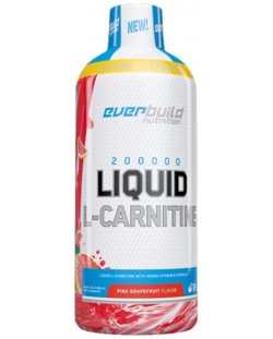 Liquid L-Carnitine 200000, розов грейпфрут, 1000 ml, Everbuild