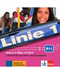 Linie 1 B1.1 Audio-CDs (2) zum Kurs- und Übungsbuch