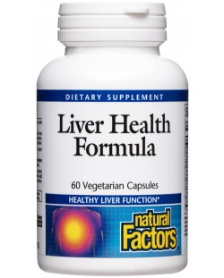 Liver Health Formula, 60 веге капсули, Natural Factors
