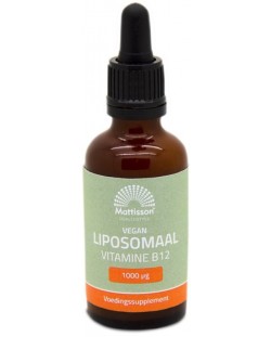 Liposomal Vitamin B12 Капки, 50 ml, Mattisson Healthstyle