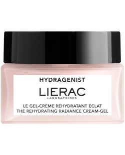 Lierac Hydragenist Рехидратиращ озаряващ гел-крем, 50 ml