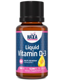 Liquid Vitamin D3, 400 IU, 10 ml, Haya Labs