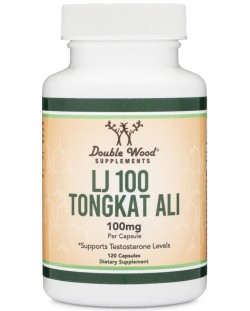 LJ 100 Tongkat Ali, 100 mg, 120 капсули, Double Wood