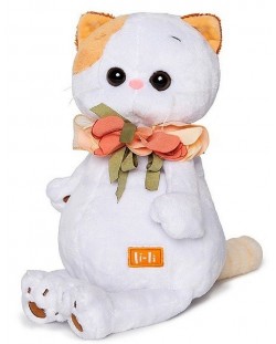 Плюшена играчка Budi Basa - Коте Ли-Ли, копринени цветя, 24 cm