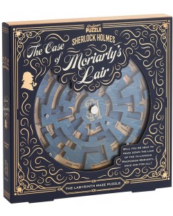 Логическа игра - пъзел Professor Puzzle - Sherlock Holmes The Case of Moriarty's Lair
