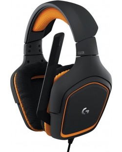 Гейминг слушалки Logitech G231 Prodigy - черни/оранжеви (разопакован)