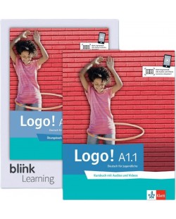 Logo! A1.1 - Blended Bundle Blink Learning / Немски език - ниво 1 - Учебник + онлайн учебна тетрадка