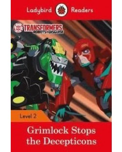 LR2 Transformers Grimlock Stops the Decepticons