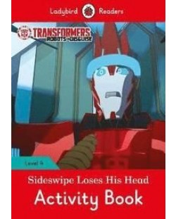LR4 Transformers Sideswipe Loses His Head Activity Book