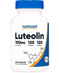Luteolin, 120 капсули, Nutricost
