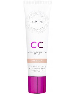 Lumene CC крем 7 в 1, Medium, SPF20, 30 ml