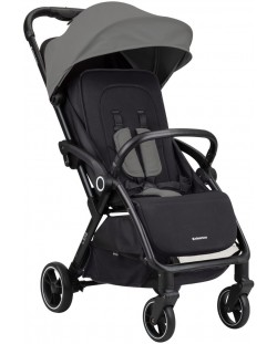 Лятна бебешка количка с автоматично сгъване KikkaBoo - Ciela, Grey