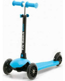 Тротинетка със седалка Fun Kids Fun Wheel Mini Plus - Синя
