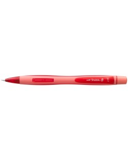 Автоматичен молив Uniball Shalaku S – Червен, 0.7 mm
