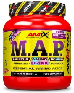 M.A.P. Muscle Amino Drink, горски плодове, 344 g, Amix