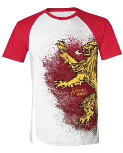 Тениска Game of Thrones - Painted Lannister Raglan