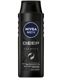 Nivea Men Шампоан Deep, 400 ml