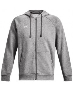 Мъжки суитшърт Under Armour - UA Rival Fleece FZ, сив