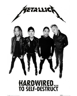 Макси плакат Pyramid - Metallica (Hardwired Band)